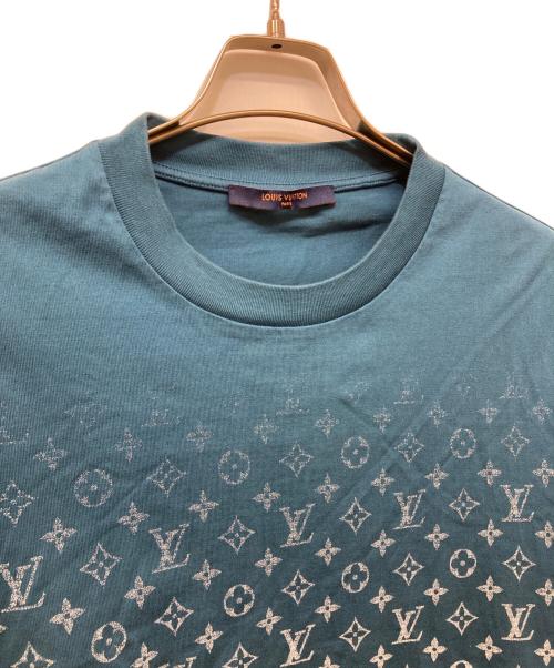 LOUIS VUITTON（ルイ ヴィトン）LOUIS VUITTON (ルイ ヴィトン) モノグラム グラディエント クルーネックTシャツ ネイビー サイズ:Sの古着・服飾アイテム