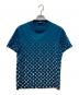 LOUIS VUITTON（ルイ ヴィトン）の古着「モノグラム グラディエント クルーネックTシャツ」｜ネイビー