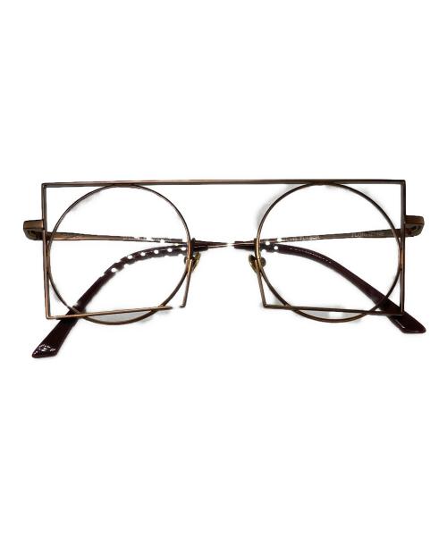 gamine（ガミーヌ）gamine (ガミーヌ) FLORENTIN メガネフレーム COPPER サイズ:47-21 145の古着・服飾アイテム