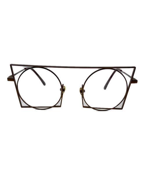 gamine（ガミーヌ）gamine (ガミーヌ) FLORENTIN メガネフレーム COPPER サイズ:47-21 145の古着・服飾アイテム