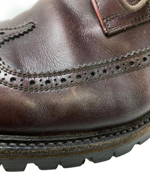 MARKA TAILOR EXISTENCE（マーカテイラーイグジステンス）MARKA TAILOR EXISTENCE (マーカテイラーイグジステンス) ウィングチップシューズ ワインレッド サイズ:8 1/2の古着・服飾アイテム