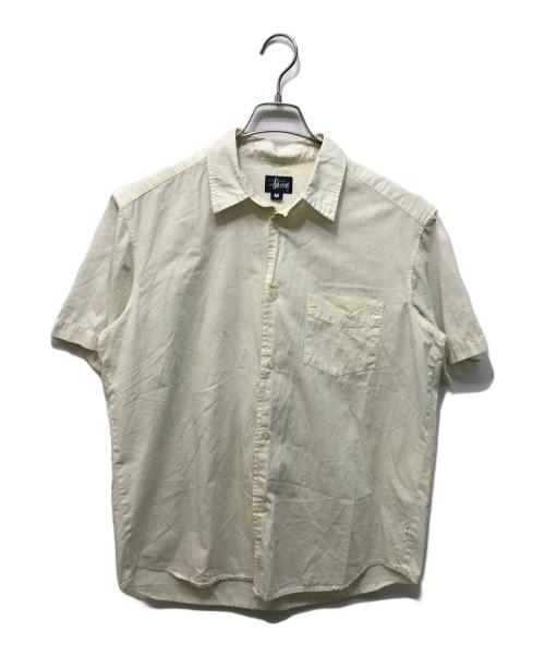 stussy（ステューシー）stussy (ステューシー) S/S総柄シャツ ベージュ サイズ:Mの古着・服飾アイテム