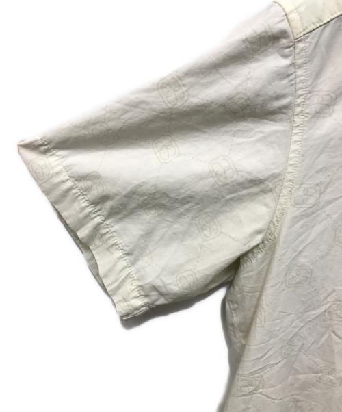 stussy（ステューシー）stussy (ステューシー) S/S総柄シャツ ベージュ サイズ:Mの古着・服飾アイテム