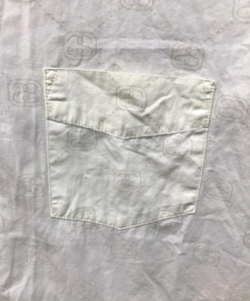 stussy（ステューシー）stussy (ステューシー) S/S総柄シャツ ベージュ サイズ:Mの古着・服飾アイテム
