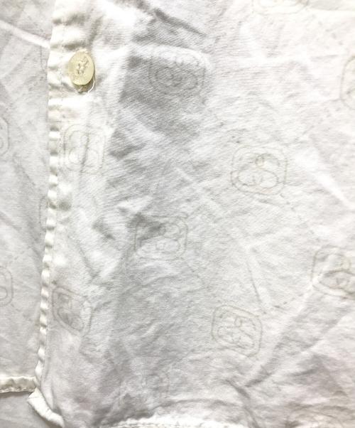 stussy（ステューシー）stussy (ステューシー) S/S総柄シャツ ベージュ サイズ:Mの古着・服飾アイテム