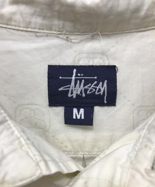 stussy（ステューシー）stussy (ステューシー) S/S総柄シャツ ベージュ サイズ:Mの古着・服飾アイテム
