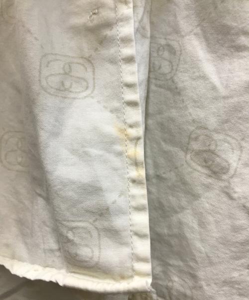 stussy（ステューシー）stussy (ステューシー) S/S総柄シャツ ベージュ サイズ:Mの古着・服飾アイテム