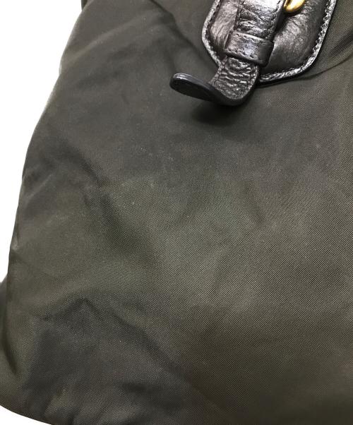 PRADA（プラダ）PRADA (プラダ) 2WAYナイロンショルダーバッグ グリーンの古着・服飾アイテム