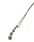 Tiffany & Co. (ティファニー) ハードウェア ボール 5連 ネックレス シルバー：23000円