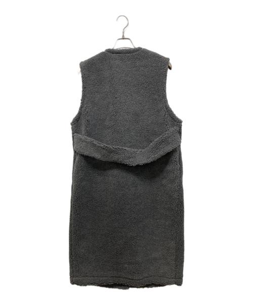 ADAWAS（アダワス）ADAWAS (アダワス) BOA LONG GILET グレー サイズ:Free 未使用品の古着・服飾アイテム