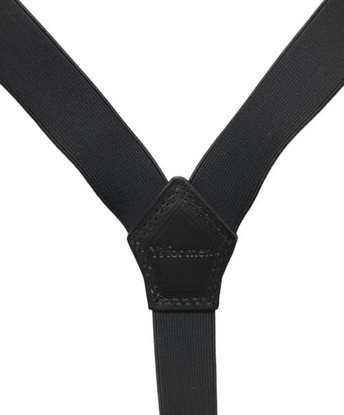 Y's for men（ワイズフォーメン）Y'S for men (ワイズフォーメン) サスペンダー ブラックの古着・服飾アイテム