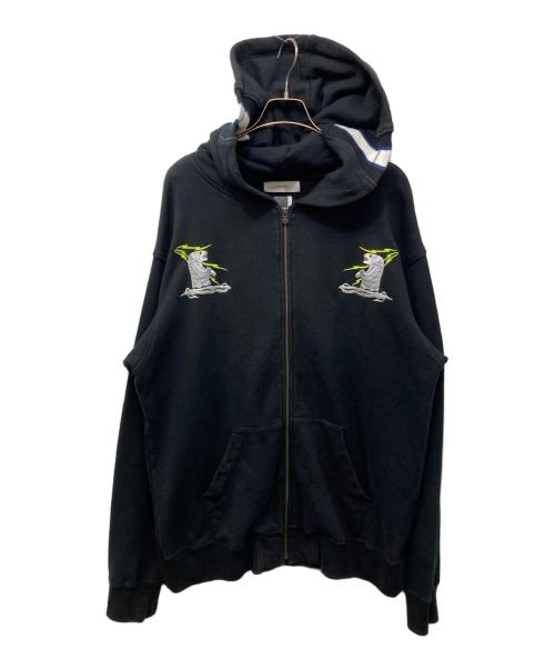 FACETASM（ファセッタズム）FACETASM (ファセッタズム) SKA ZIP-UP SWEAT ブラック サイズ:4の古着・服飾アイテム