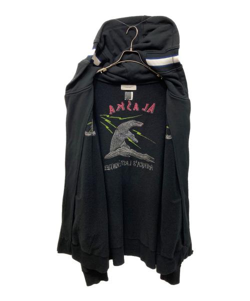 FACETASM（ファセッタズム）FACETASM (ファセッタズム) SKA ZIP-UP SWEAT ブラック サイズ:4の古着・服飾アイテム