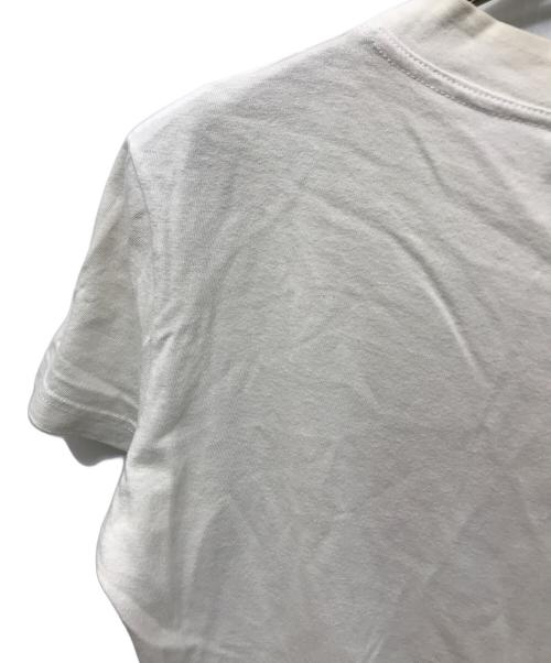 Christian Dior（クリスチャン ディオール）Christian Dior (クリスチャン ディオール) J'ADORE フロント 人形 プリント クルーネック半袖Tシャツ ホワイト サイズ:38の古着・服飾アイテム