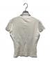 Christian Dior (クリスチャン ディオール) J'ADORE フロント 人形 プリント クルーネック半袖Tシャツ ホワイト サイズ:38：48000円