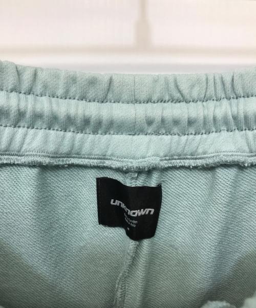 unknown（アンノーン）Unknown (アンノウン) スウェットパンツ ブルー サイズ:Mの古着・服飾アイテム