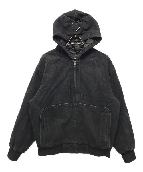 HUF（ハフ）HUF (ハフ) BOULDER WORK JACKET ブラック サイズ:Ｌの古着・服飾アイテム