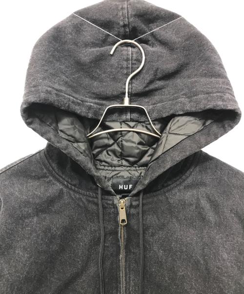 HUF（ハフ）HUF (ハフ) BOULDER WORK JACKET ブラック サイズ:Ｌの古着・服飾アイテム