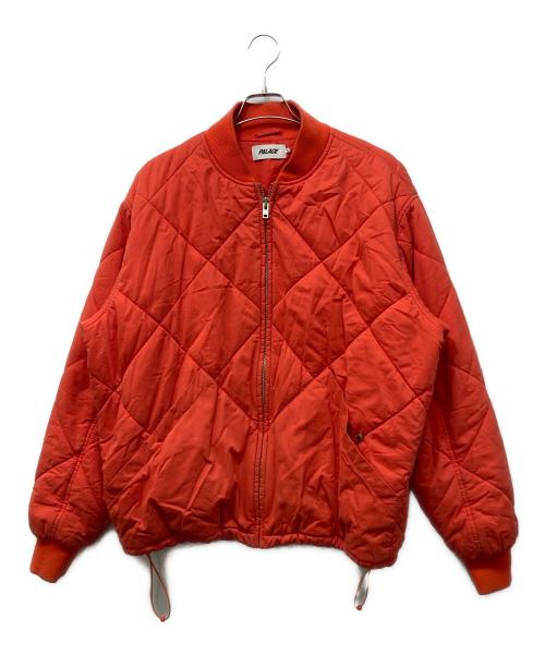 PALACE（パレス）PALACE (パレス) キルティング コットン ボンバージャケット レッド サイズ:ＸＬの古着・服飾アイテム