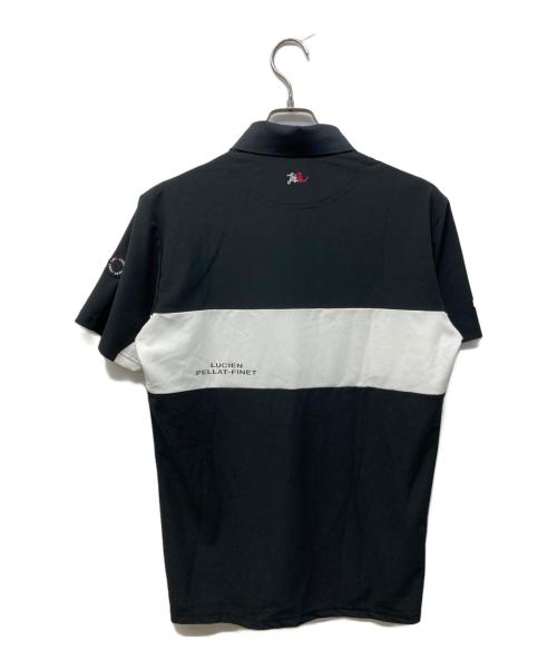 lucien pellat-finet LPFG（ルシアン ペラフィネ）lucien pellat-finet LPFG (ルシアン ペラフィネ) ポロシャツ ブラック サイズ:Lの古着・服飾アイテム