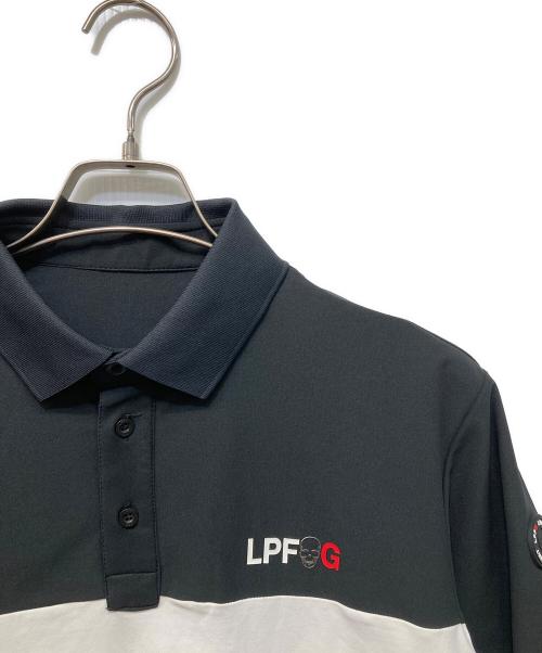 lucien pellat-finet LPFG（ルシアン ペラフィネ）lucien pellat-finet LPFG (ルシアン ペラフィネ) ポロシャツ ブラック サイズ:Lの古着・服飾アイテム