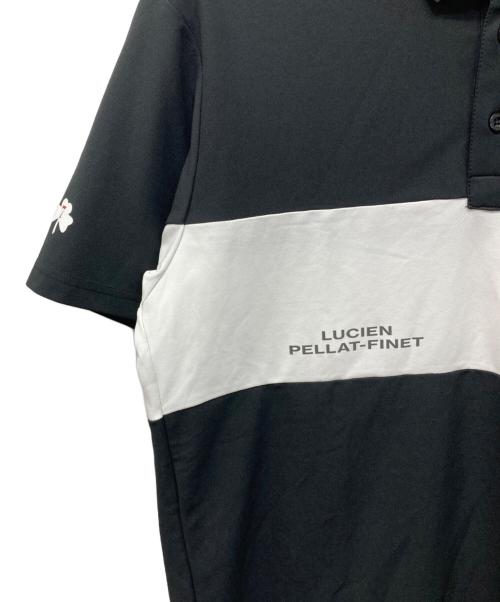 lucien pellat-finet LPFG（ルシアン ペラフィネ）lucien pellat-finet LPFG (ルシアン ペラフィネ) ポロシャツ ブラック サイズ:Lの古着・服飾アイテム