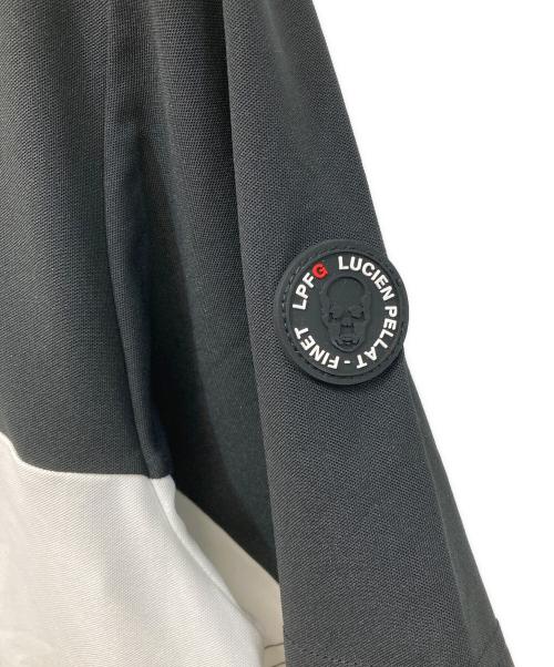 lucien pellat-finet LPFG（ルシアン ペラフィネ）lucien pellat-finet LPFG (ルシアン ペラフィネ) ポロシャツ ブラック サイズ:Lの古着・服飾アイテム