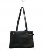 Salvatore Ferragamoサルヴァトーレ フェラガモ）の古着「ガンチーニレザートートバッグ」｜ブラック