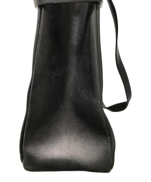 Salvatore Ferragamo（サルヴァトーレ フェラガモ）Salvatore Ferragamo (サルヴァトーレ フェラガモ) ガンチーニレザートートバッグ ブラックの古着・服飾アイテム