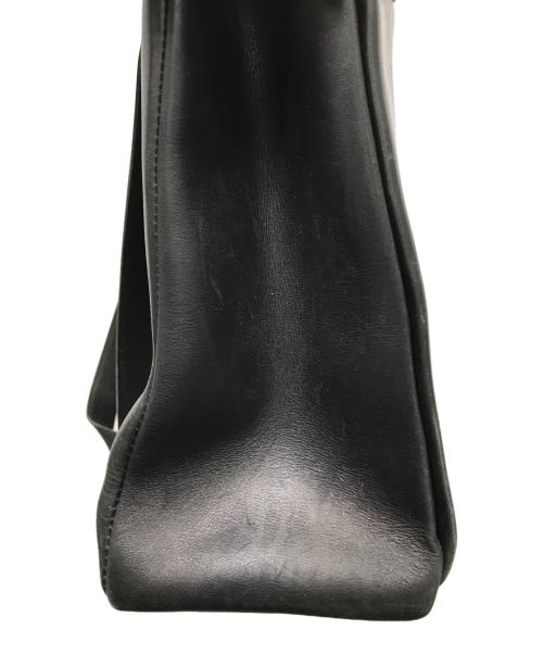 Salvatore Ferragamo（サルヴァトーレ フェラガモ）Salvatore Ferragamo (サルヴァトーレ フェラガモ) ガンチーニレザートートバッグ ブラックの古着・服飾アイテム