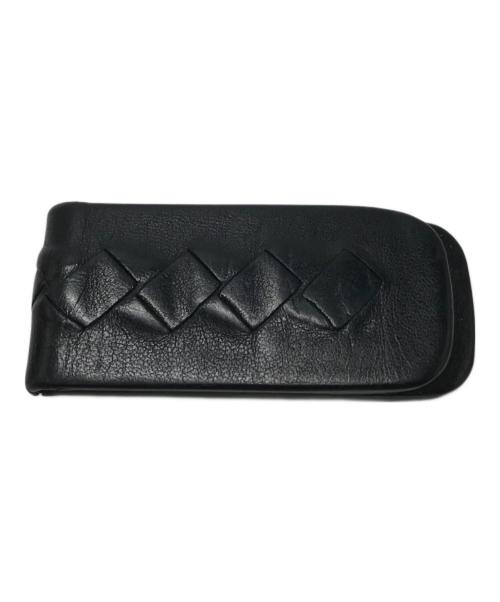 BOTTEGA VENETA（ボッテガベネタ）BOTTEGA VENETA (ボッテガベネタ) マネークリップ ブラックの古着・服飾アイテム