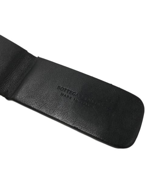BOTTEGA VENETA（ボッテガベネタ）BOTTEGA VENETA (ボッテガベネタ) マネークリップ ブラックの古着・服飾アイテム