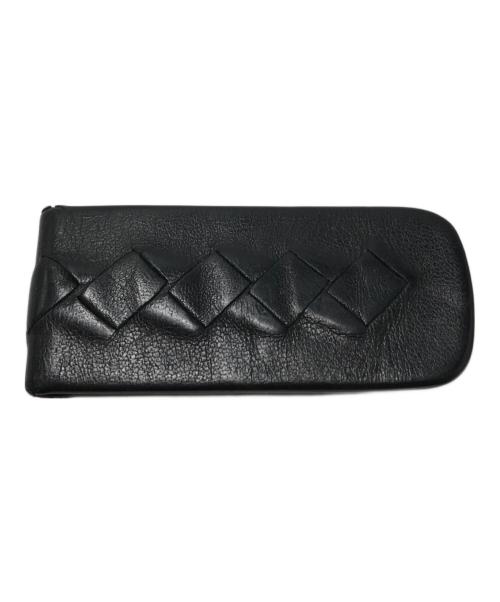 BOTTEGA VENETA（ボッテガベネタ）BOTTEGA VENETA (ボッテガベネタ) マネークリップ ブラックの古着・服飾アイテム