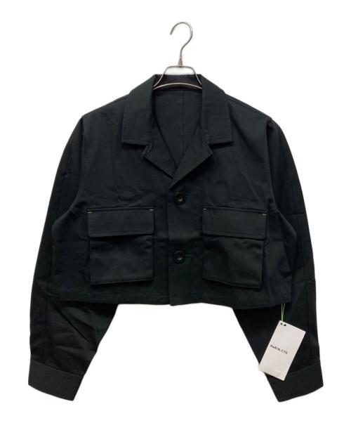 HeRIN.CYE（ヘリンドットサイ）HeRIN.CYE (ヘリンドットサイ) Compact jacket ブラック サイズ:Free 未使用品の古着・服飾アイテム