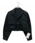 HeRIN.CYE（ヘリンドットサイ）の古着「Compact jacket」｜ブラック