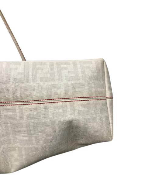FENDI（フェンディ）FENDI (フェンディ) ズッカ柄トートバッグ ベージュの古着・服飾アイテム