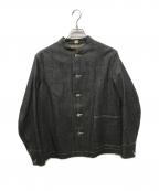 Taiga Takahashiタイガ タカハシ）の古着「STAND COLLAR DENIM JACKET」｜インディゴ