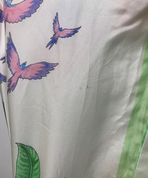 CASABLANCA（カサブランカ）CASABLANCA (カサブランカ) テニスクラブシルクシャツ 黄緑 サイズ:Sの古着・服飾アイテム