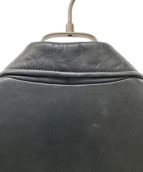 POLO RALPH LAUREN（ポロ・ラルフローレン）POLO RALPH LAUREN (ポロ・ラルフローレン) ラムレザースイングトップ ブラック サイズ:Lの古着・服飾アイテム