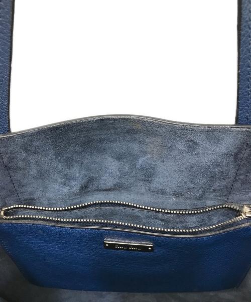 MIU MIU（ミュウミュウ）MIU MIU (ミュウミュウ) マドラス トートバッグ ネイビーの古着・服飾アイテム