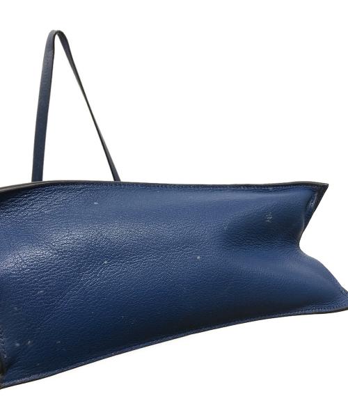 MIU MIU（ミュウミュウ）MIU MIU (ミュウミュウ) マドラス トートバッグ ネイビーの古着・服飾アイテム