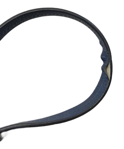 MIU MIU（ミュウミュウ）MIU MIU (ミュウミュウ) マドラス トートバッグ ネイビーの古着・服飾アイテム