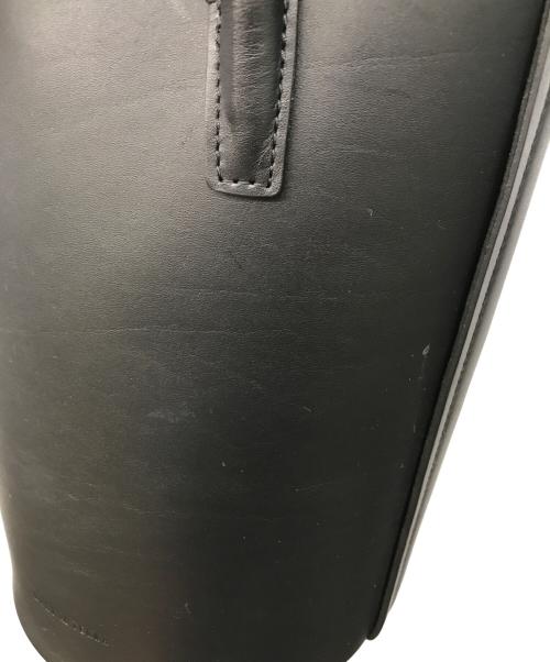 MARY AL TERNA（メアリオルターナ）MARY AL TERNA (メアリオルターナ) カウレザー 2way トートバッグ “BOW” ブラックの古着・服飾アイテム