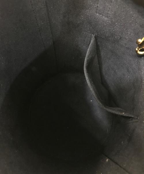 MARY AL TERNA（メアリオルターナ）MARY AL TERNA (メアリオルターナ) カウレザー 2way トートバッグ “BOW” ブラックの古着・服飾アイテム