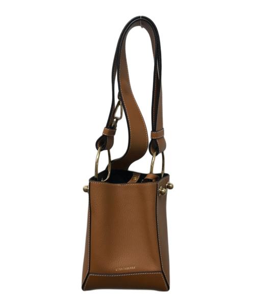 STRATHBERRY（ストラスベリー）strathberry (ストラスベリー) Lana Midi Bucket Bag ブラウンの古着・服飾アイテム