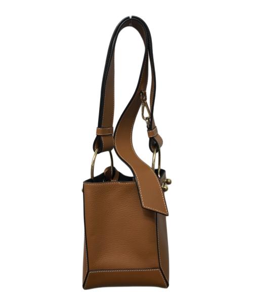 STRATHBERRY（ストラスベリー）strathberry (ストラスベリー) Lana Midi Bucket Bag ブラウンの古着・服飾アイテム