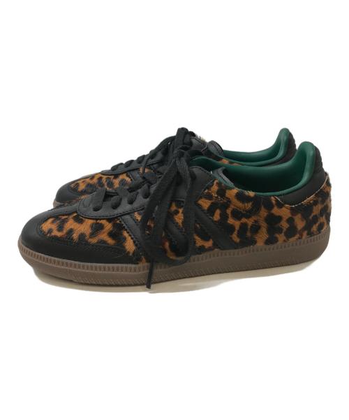 adidas（アディダス）adidas (アディダス) SAMBA OG “Leopard Print” ブラウン サイズ:24の古着・服飾アイテム