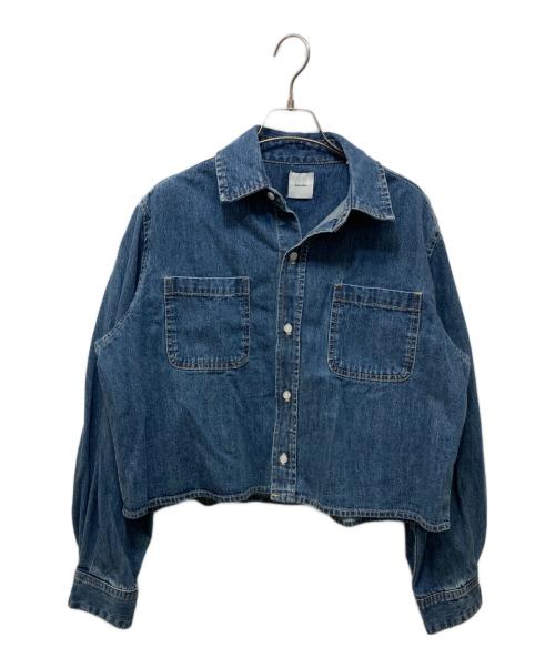 Spick and Span（スピック＆スパン）Spick and Span (スピックアンドスパン) ショートデニムシャツ インディゴ サイズ:FREEの古着・服飾アイテム