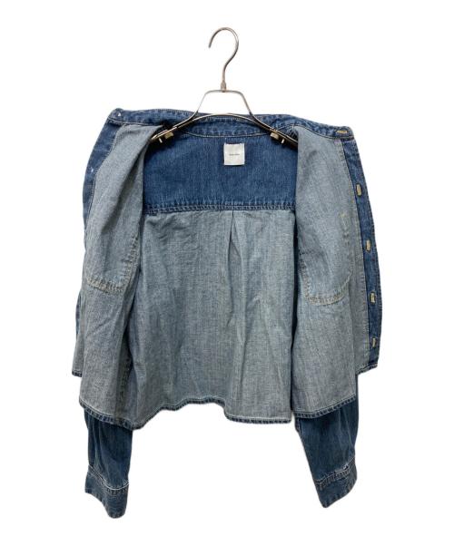 Spick and Span（スピック＆スパン）Spick and Span (スピックアンドスパン) ショートデニムシャツ インディゴ サイズ:FREEの古着・服飾アイテム