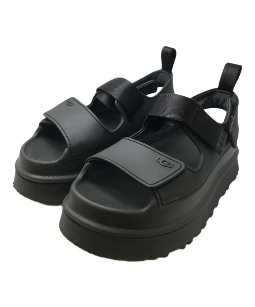 UGG（アグ）UGG (アグ) W GOLDENGLOW サンダル ブラック サイズ:3の古着・服飾アイテム